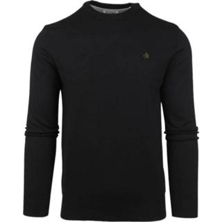 👉 Pullover male s zwart effen nylon Scotch and Soda Black 8719029795287 2900056940030