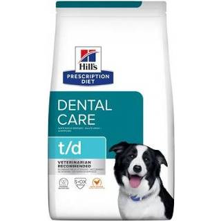 👉 10kg Canine T/D Dental Care met Kip Hill's Prescription Diet Hondenvoer