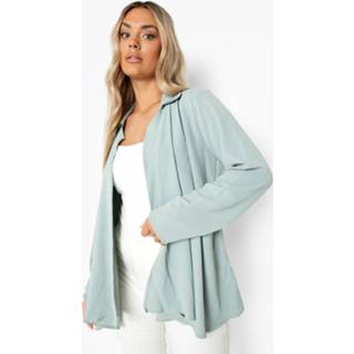 👉 Waterval sage Plus Crêpe Kimono,