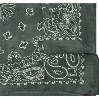 👉 Bandana onesize vrouwen groen Paisley printed 8050235219144