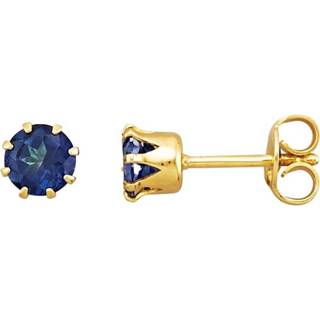 👉 Oorsteker blauw zilver vrouwen met blauwe vuurtopazen Oorstekers KLiNGEL 4055708817692