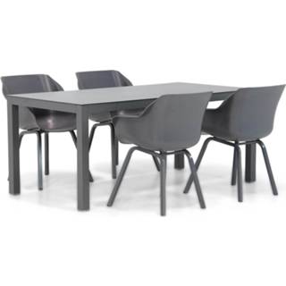 👉 Tuinset kunststof xerix grijs-antraciet dining sets Hartman Sophie element/Madras 180 cm 5-delig 7434228061032