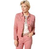 👉 Spijkerjas effen roze vrouwen zeer comfortabel Spijkerjasje MONA Rozenhout 4055707662576