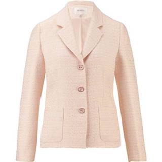 👉 Blazer elegant model vrouwen effen roze MONA Roze::Ecru::Zilverkleur 4055707984333