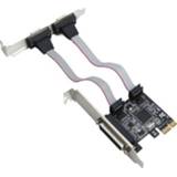 👉 Pci-e adapter active Printer Parallelle poort Riser Card PCIe