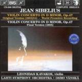 👉 Lahti Symphony Orchestra Sibelius Violin Concerto By Kavakos Leonidas CD 7318590005002