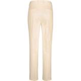 Chino flatterende persvouwen beige vrouwen effen Chinobroek Alba Moda 4055708144286