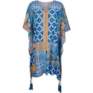 👉 Tuniek blauw chiffon multicolor vrouwen waardige merkkwaliteit Sunflair 4064435333047