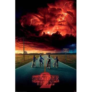 👉 Poster Hoofdmateriaa Papier meerkleurig unisex Stranger Things - Mind Flayer 5050574344098