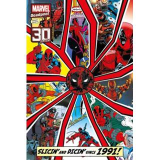 Poster unisex meerkleurig Hoofdmateriaa Papier Deadpool - Shattered 5050574347822