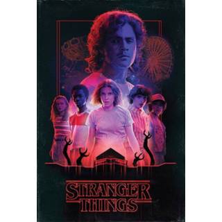 👉 Poster Hoofdmateriaa Papier meerkleurig unisex Stranger Things - Horror 5050574348614