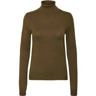 XL vrouwen groen Rollneck