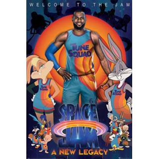 👉 Poster meerkleurig unisex Hoofdmateriaa Papier Space Jam - 2 Welcome To The 5050574347037