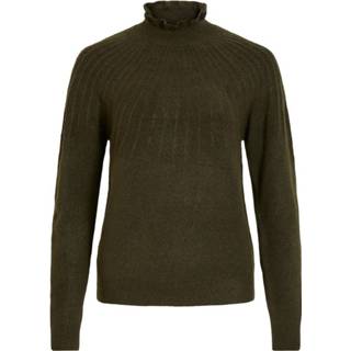 👉 M vrouwen groen Primsi Highneck Knit