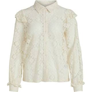 👉 Shirt vrouwen beige Viully Lace