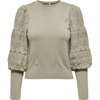 👉 Pullover XL vrouwen beige Onlmelita L/S O-Neck KNT Mermaid