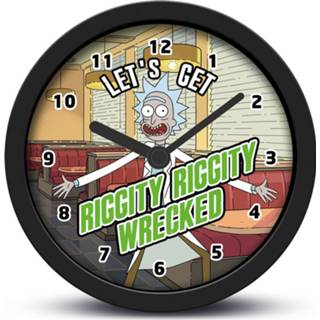 👉 Wand klok unisex Fan Merchandise Rick multicolor And Morty - Wrecked Desk Clock Wandklok 5050293858968