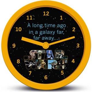 👉 Wand klok Hoofdmateriaa Nog Onbekend multicolor unisex Star Wars - Long Time Ago Desk Clock Wandklok 5050293858944