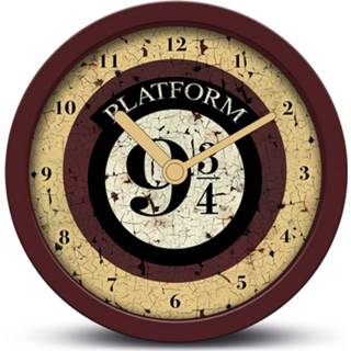 👉 Wand klok Hoofdmateriaa Nog Onbekend unisex multicolor Harry Potter - Platform 9 3/4 Desk Clock Wandklok 5050293858845