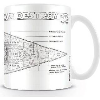 👉 Multicolor unisex hoofdmateriaa keramiek Star Wars - Destroyer Sketch Kop 5050574234771