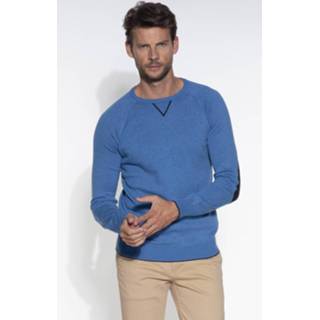 👉 Trui XXXL Color-Blauw The BLUEPRINT o-hals 8719625078449