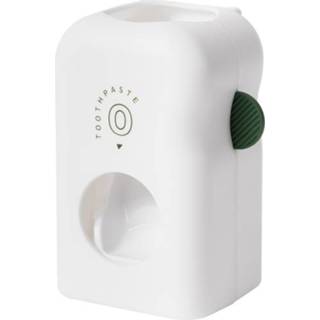 👉 Tandpasta wit active Aan de muur gemonteerde automatische voor knijpen (wit)