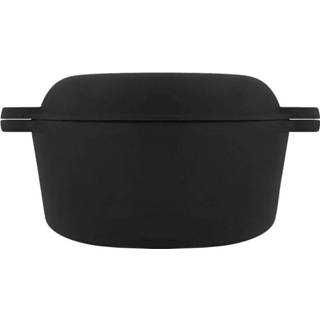 👉 Gietijzer One Size Color-Zwart Daumonet Ducasse Noir - Double Use draadpan 8720246684209
