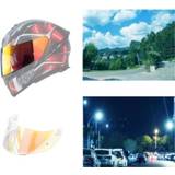 👉 Motorhelm rood active Vizier Anti-Uv Windscherm Lens Voor AGV K1/K3SV/K5 (Aurora Rood)