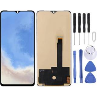 👉 Digitizer zwart active TFT Materiaal LCD-scherm en Volledige montage voor OnePlus 7T HD1901 HD1903 HD1900 (zwart)