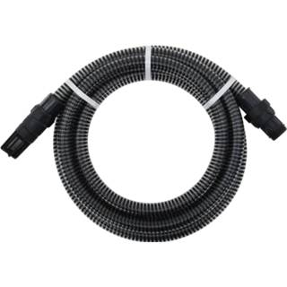 👉 Koppeling PVC zwart Zuigslang met koppelingen 10 m 22 mm 8720286547700