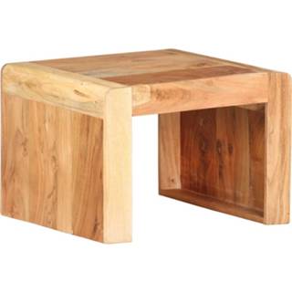 👉 Bijzet tafel acaciahout bruin One Size Bijzettafel 43x40x30 cm massief 8720286068540