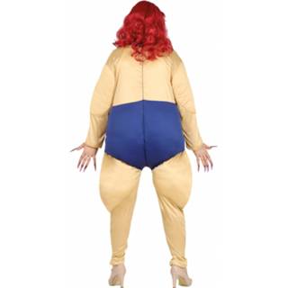 👉 Verkleedpak beige polyester Color-Beige mannen Fiestas Guirca Drag Queen heren maat 52-54 8434077866009