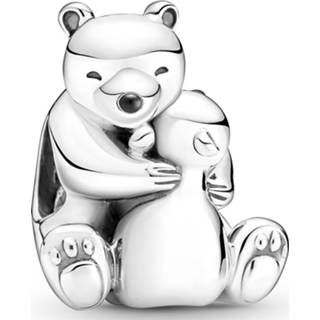 👉 Bedel One Size array Pandora 790032C01 Hugging Polar Bears zilver-emaille 5700302952926