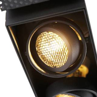 👉 Inbouwspot zwart One Size draai- en kantelbaar Trimless 2-lichts - Oneon Honey 8718881111983