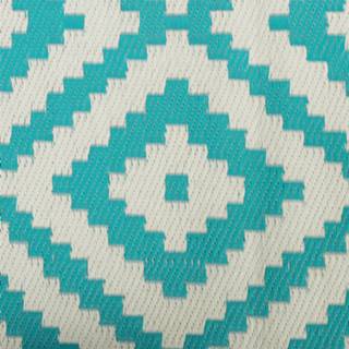 👉 Vloerkleed polypropyleen One Size Color-Blauw Outdoor blauw 120 x 180 cm HAPUR 4251682233200