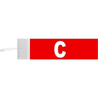👉 Aanvoerdersband rood polyester One-Size Color-Rood Atipick velcro 8436549320798