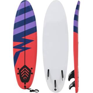 👉 One Size GeenKleur Surfboard 170 cm streep 8718475704072