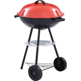👉 Kogel barbecue One Size XXL GeenKleur Kogelbarbecue houtskool met wieltjes 44 cm 8719883719238