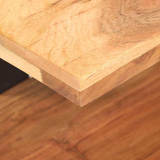 👉 Nachtkastje acaciahout One Size bruin 50x40x40 cm massief 8720286070376