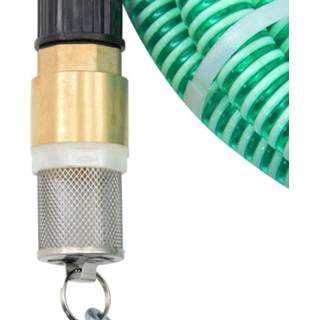👉 Messing koppeling groen Zuigslang met koppelingen 10 m 25 mm 8720286547397
