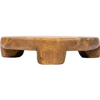 👉 Onderzetter hout mangohout goud Liviza Bajo 8720211712579