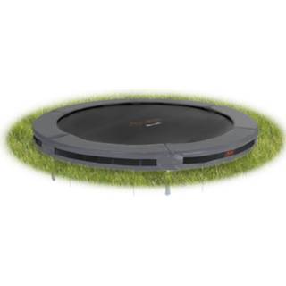 👉 Ronde trampoline grijs De ideale voor in grond, Inground : Avyna Pro-Line van Ø 430 cm 8717662615160