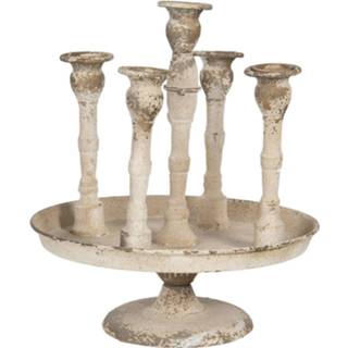 👉 Kandelaar meerkleurig Clayre & Eef Ø 22*25 cm 6Y3978 8717459741492