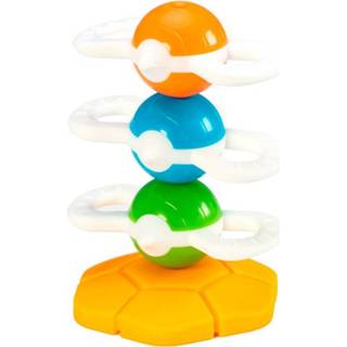 👉 Bijtring ABS One Size Color-Oranje Fat Brain Toys magnetische junior 9 x 10 cm 4-delig 811802026804