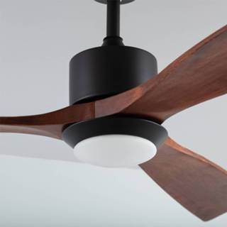 👉 Afstandsbediening One Size no color Ventilator plafond met verlichting en AC – LED 132cm– houtkleurig– plafondventilator 1142383673767