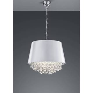 👉 Hang lamp chroom metaal Color-Chroom One Size Hanglamp Trio Leuchten Loreley - 4017807354058