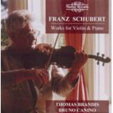 👉 Piano Thomas Brandis Schubert: Works For Violin & 710357550423