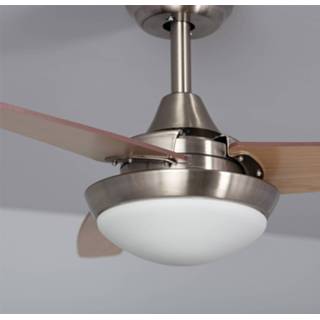 👉 Plafondventilator kristalglas One Size madera met LED verlichting Neil incl. afstandsbediening |Woonkamer | Eetkamer Slaapkamer 1142383874836
