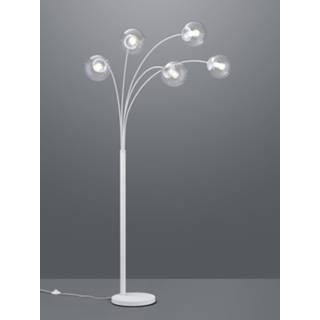 👉 Vloer lamp metaal Color-Wit One Size wit Vloerlamp Trio Leuchten Balini - 4017807468663