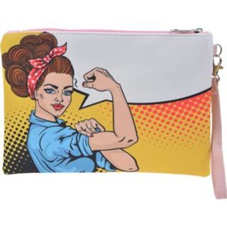 Toilettas meerkleurig Clayre & Eef 25*18 cm MLTT0072M 8717459709737